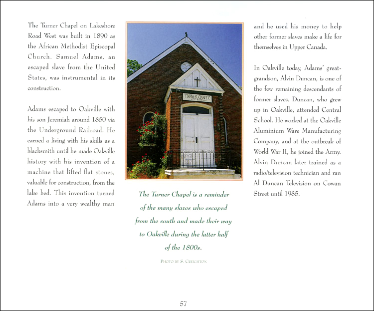 The oakville Book page 57